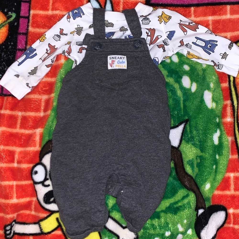 Carters 3 month overall outfit